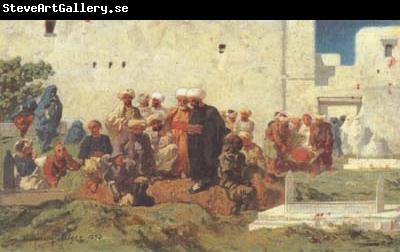 Eugene Fromentin Moorish Burial (san25)